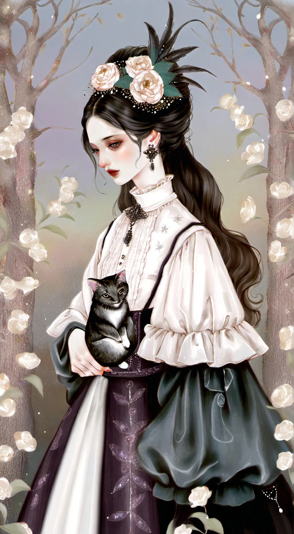 ai character: demon Slayer  background