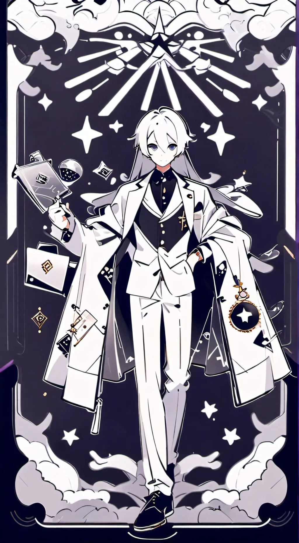 ai character: M needs hang out background