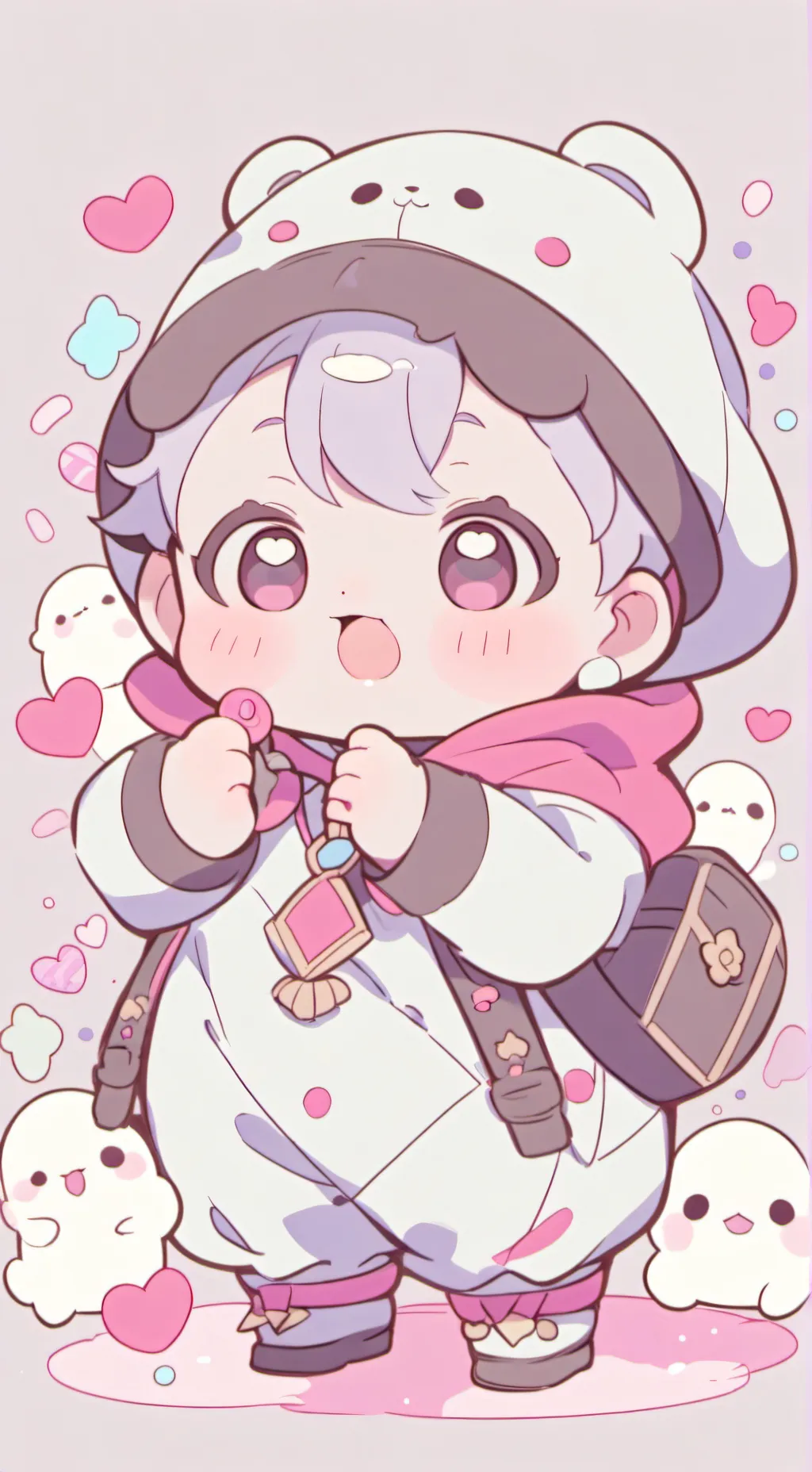 ai character: Obese babies background