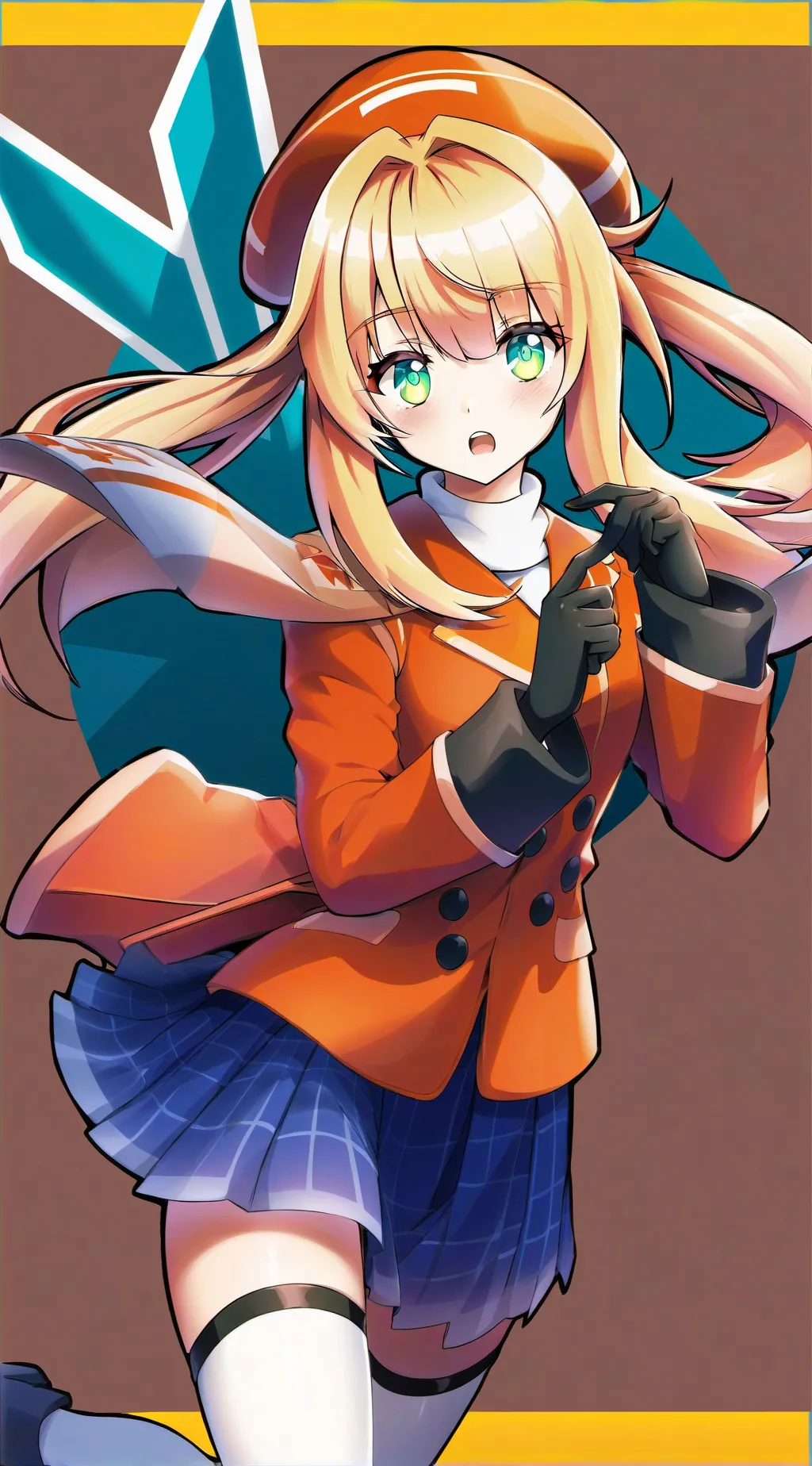 ai character: Эмили background