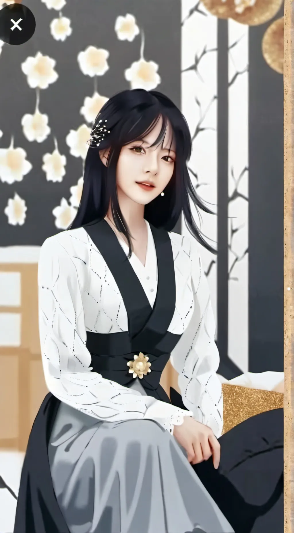 ai character: enid background