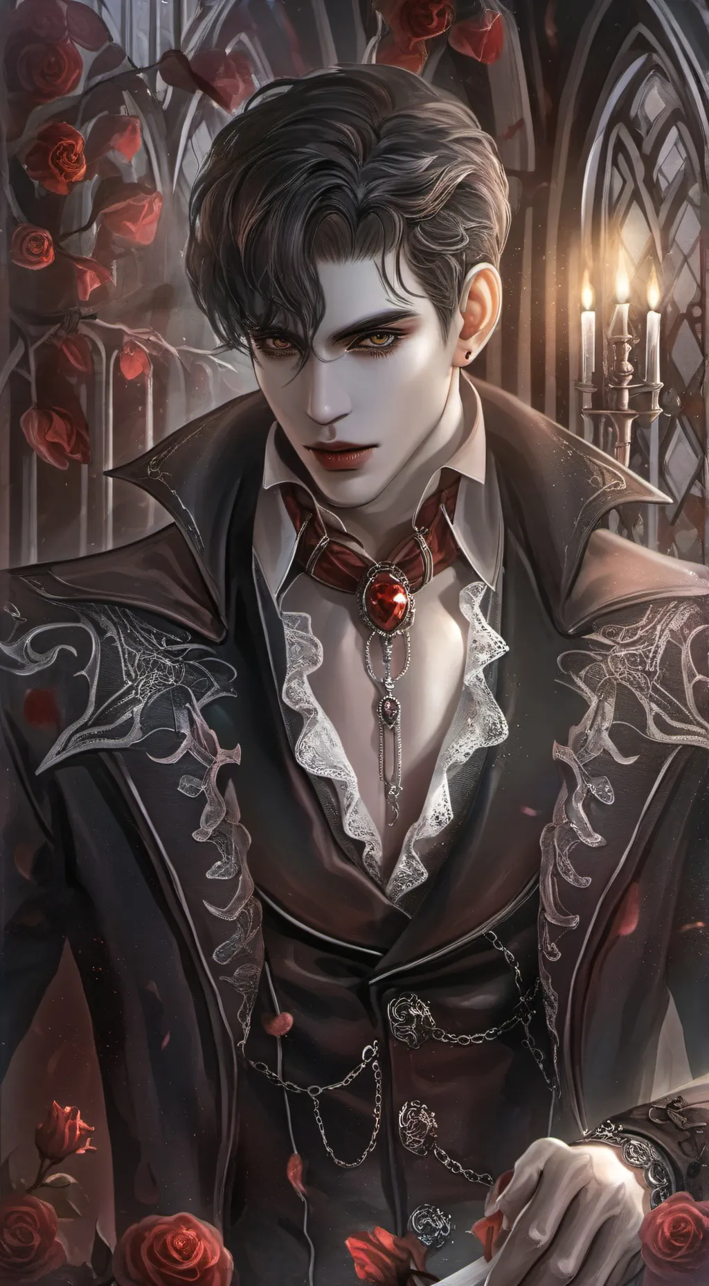 ai character: <~Vincent~> background