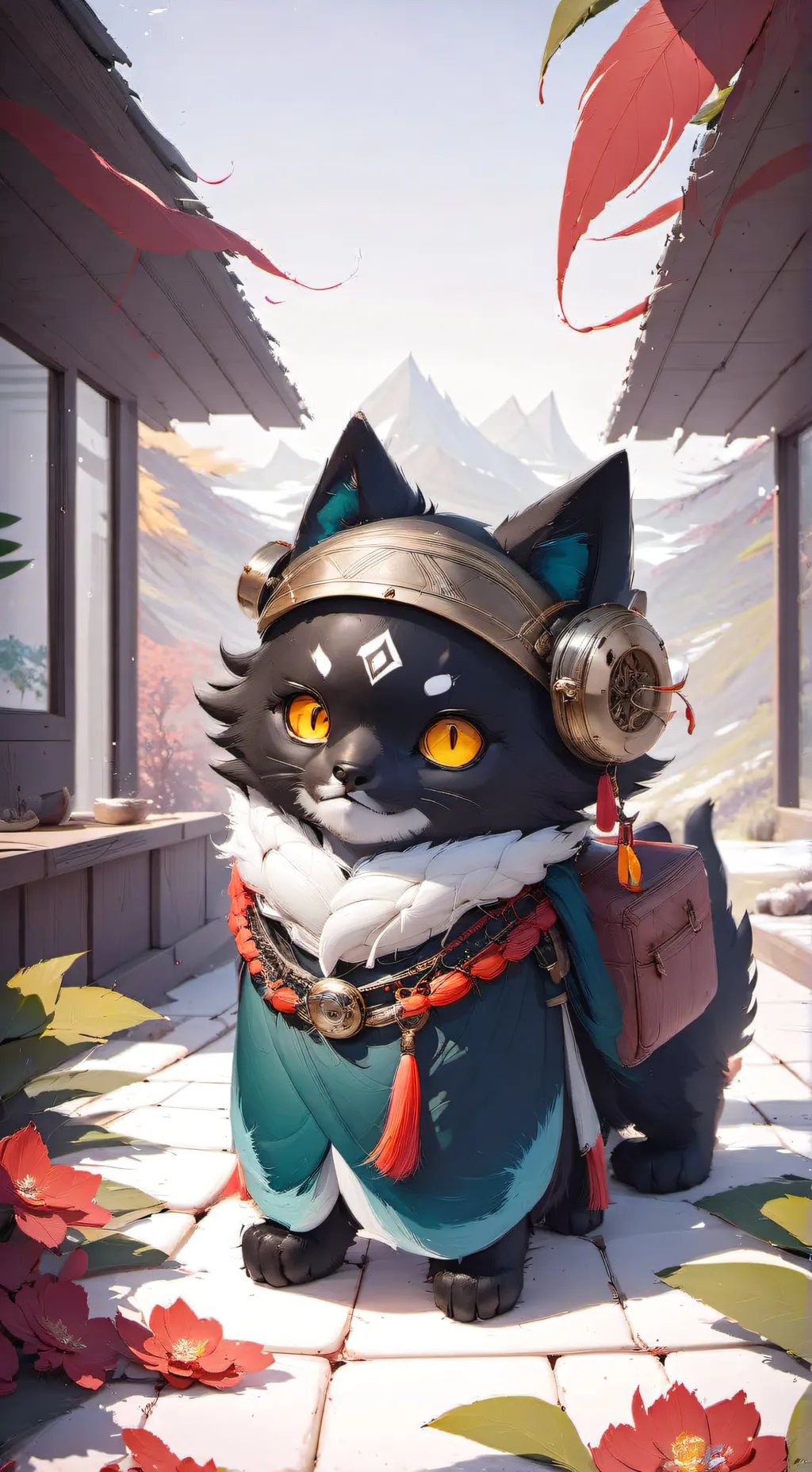 ai character: Mr gato background