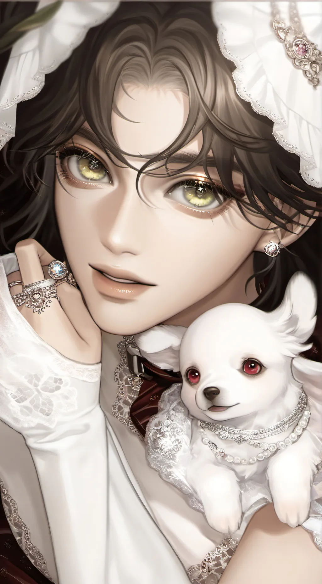 ai character: childish gf background