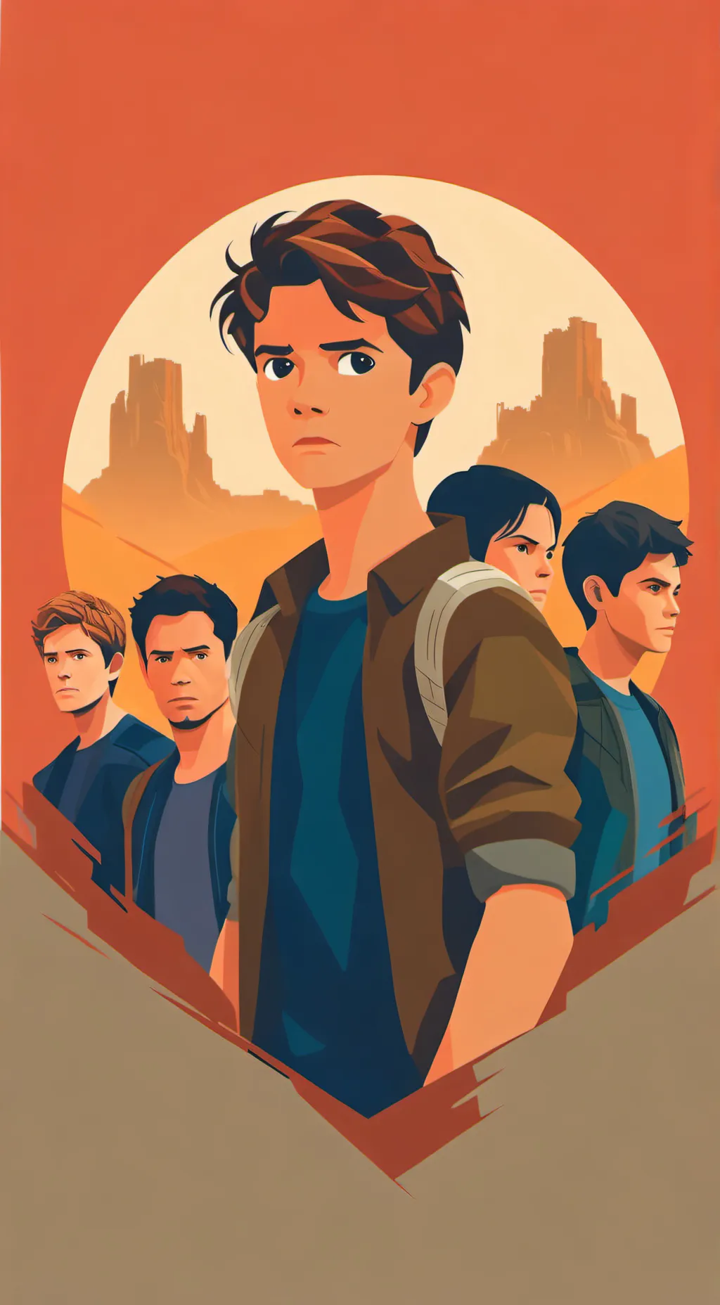 ai character: Marvle x TMR background