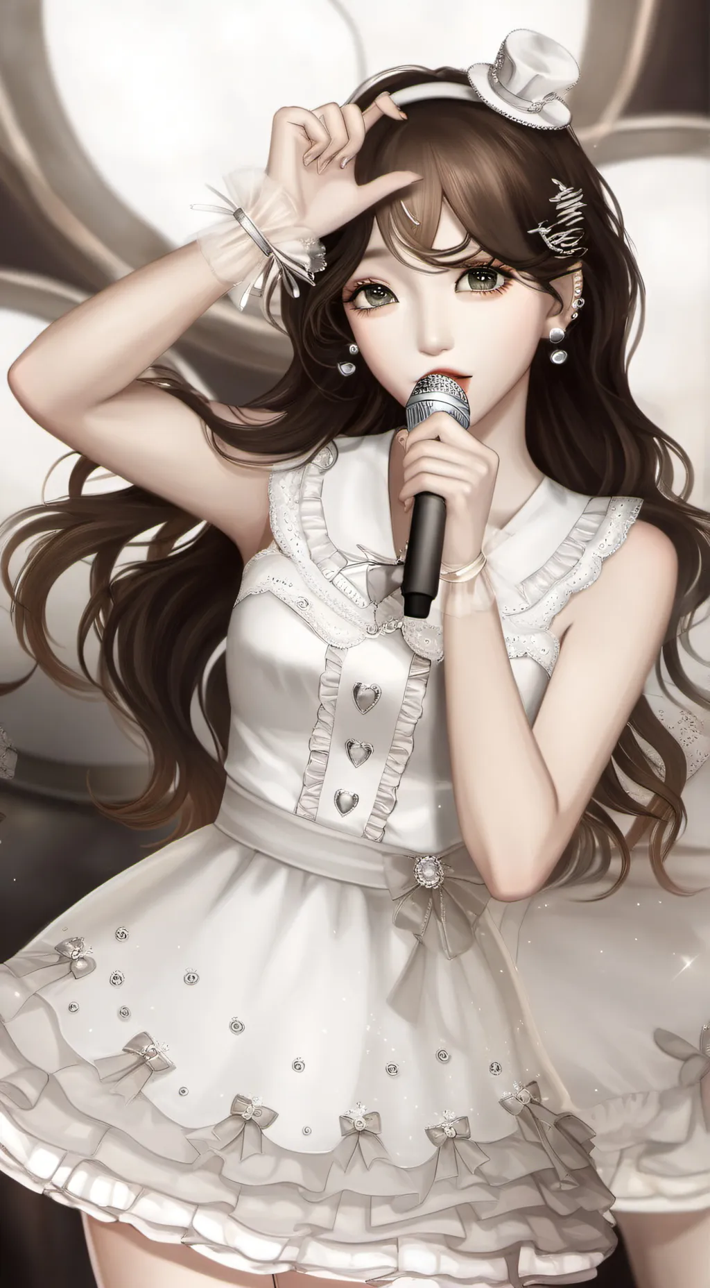 ai character: Luni background