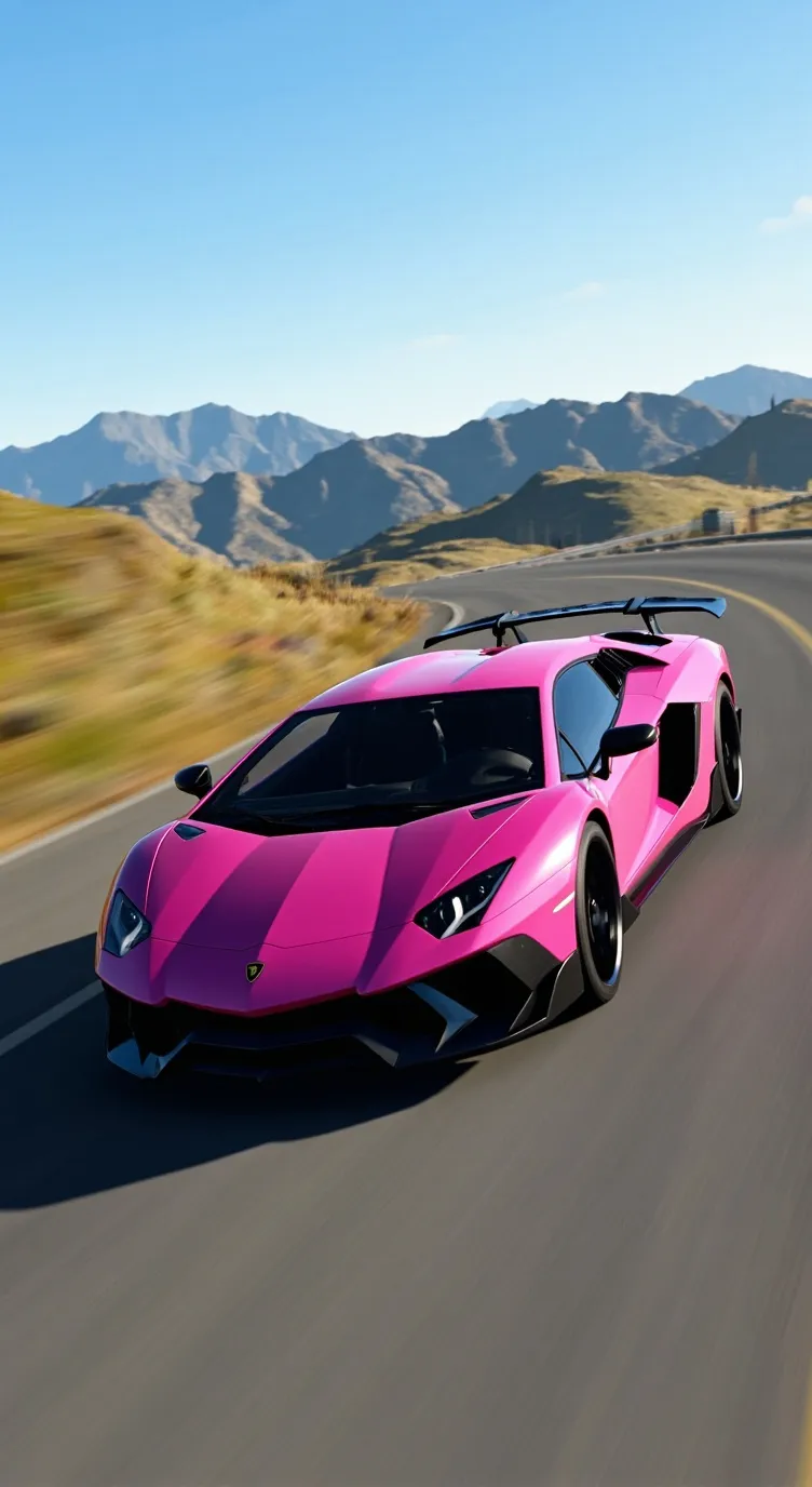 ai character: Lamborghini background