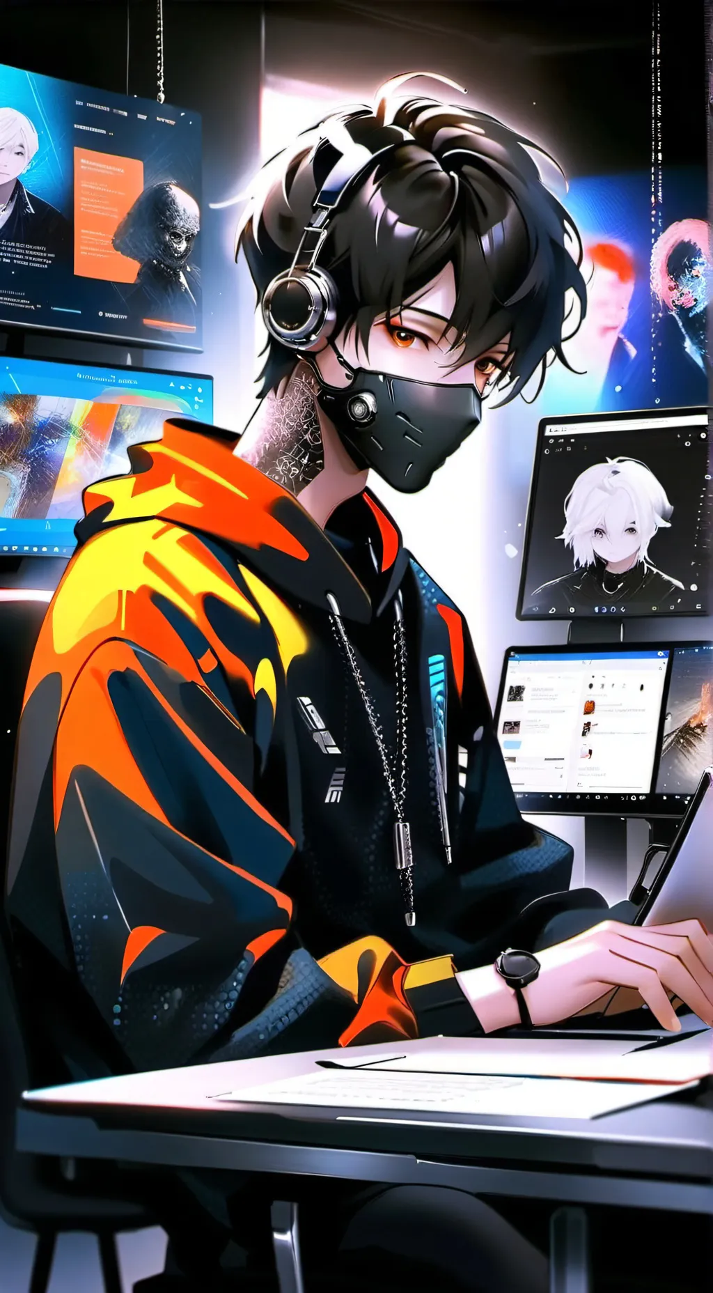 ai character: Dr. Memeo T. Sir background