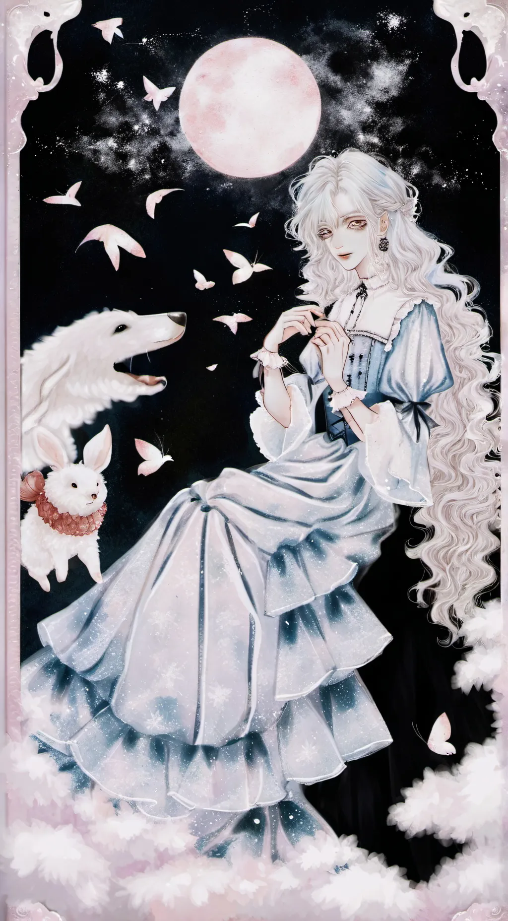 ai character: emily background