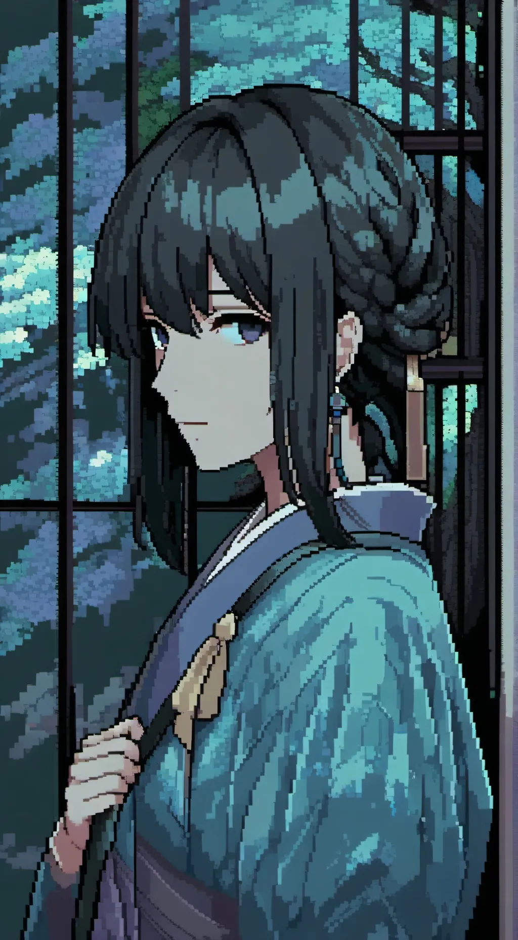 ai character: Gojo Satoru  background