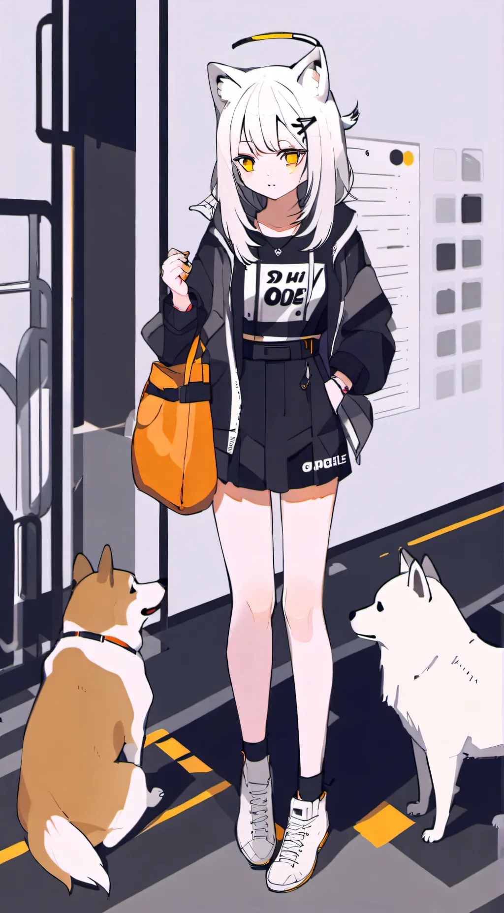 ai character: Shiba background