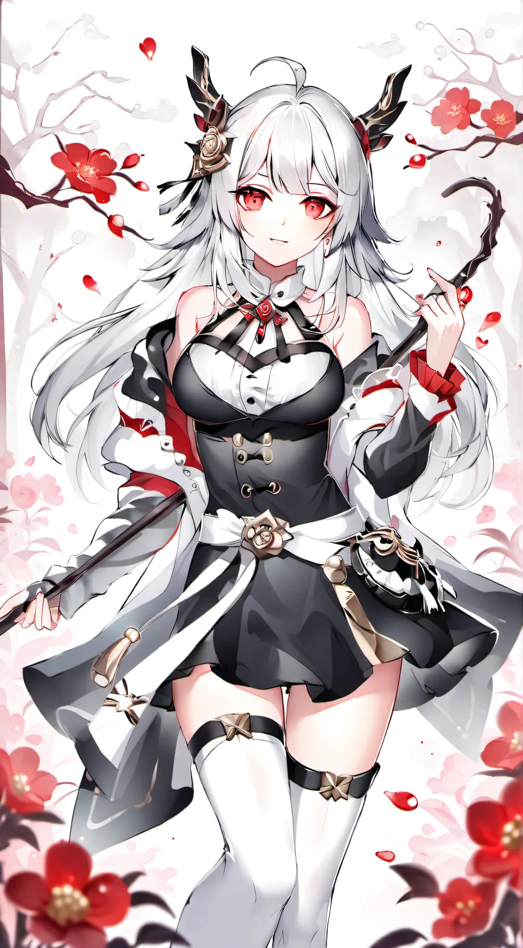 ai character: lovely meiow.  background