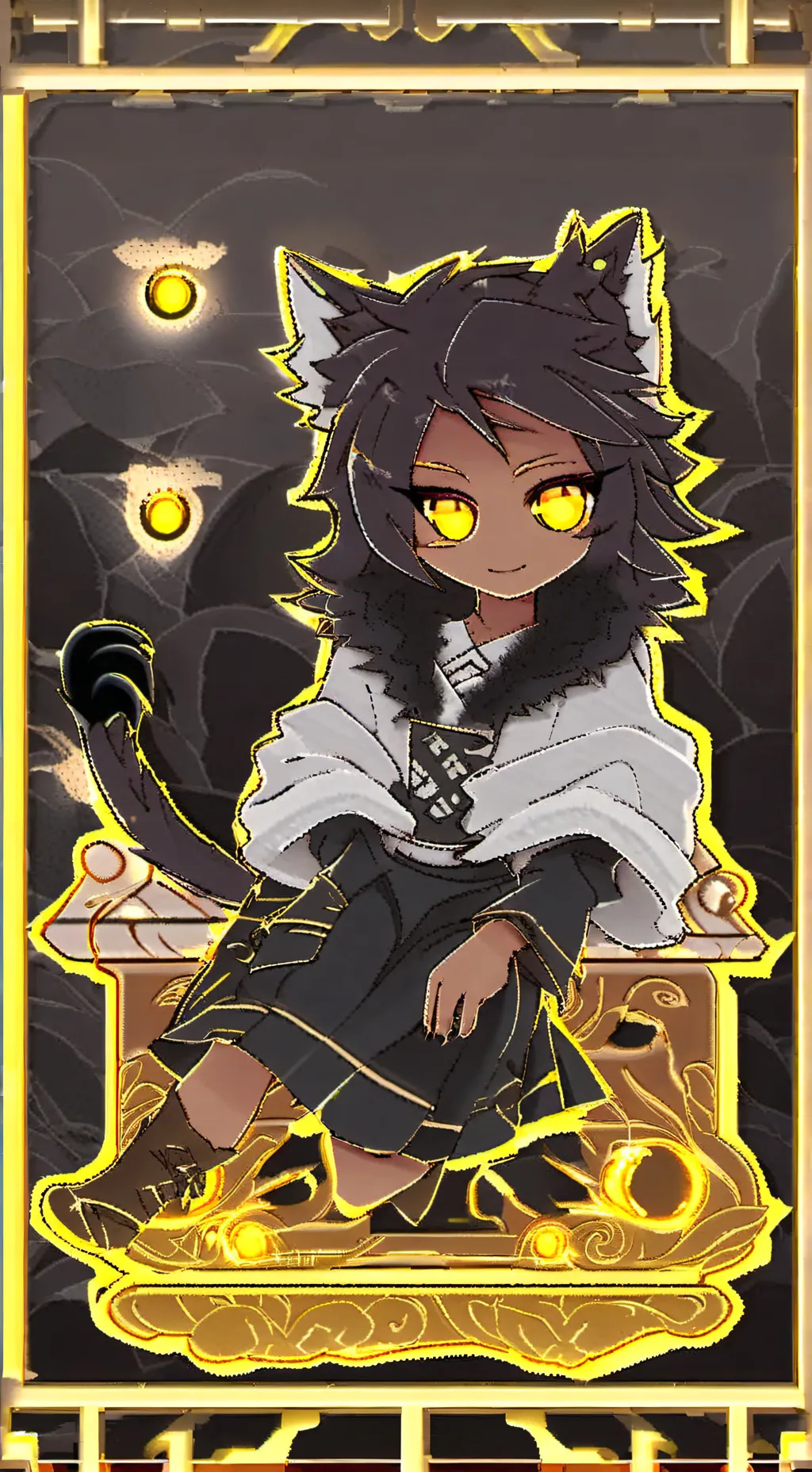 ai character: Cyn linda  background