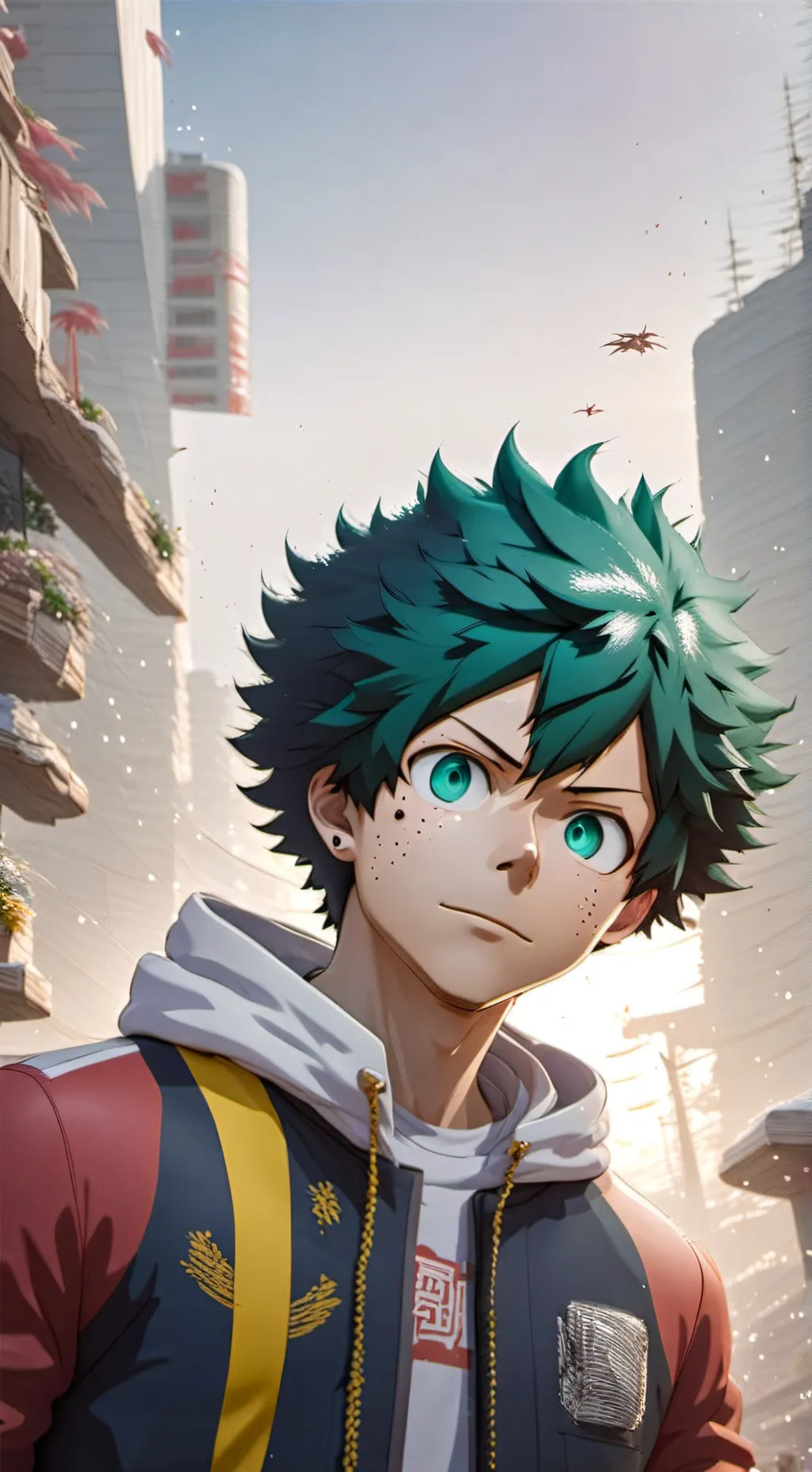 ai character: My hero academia background
