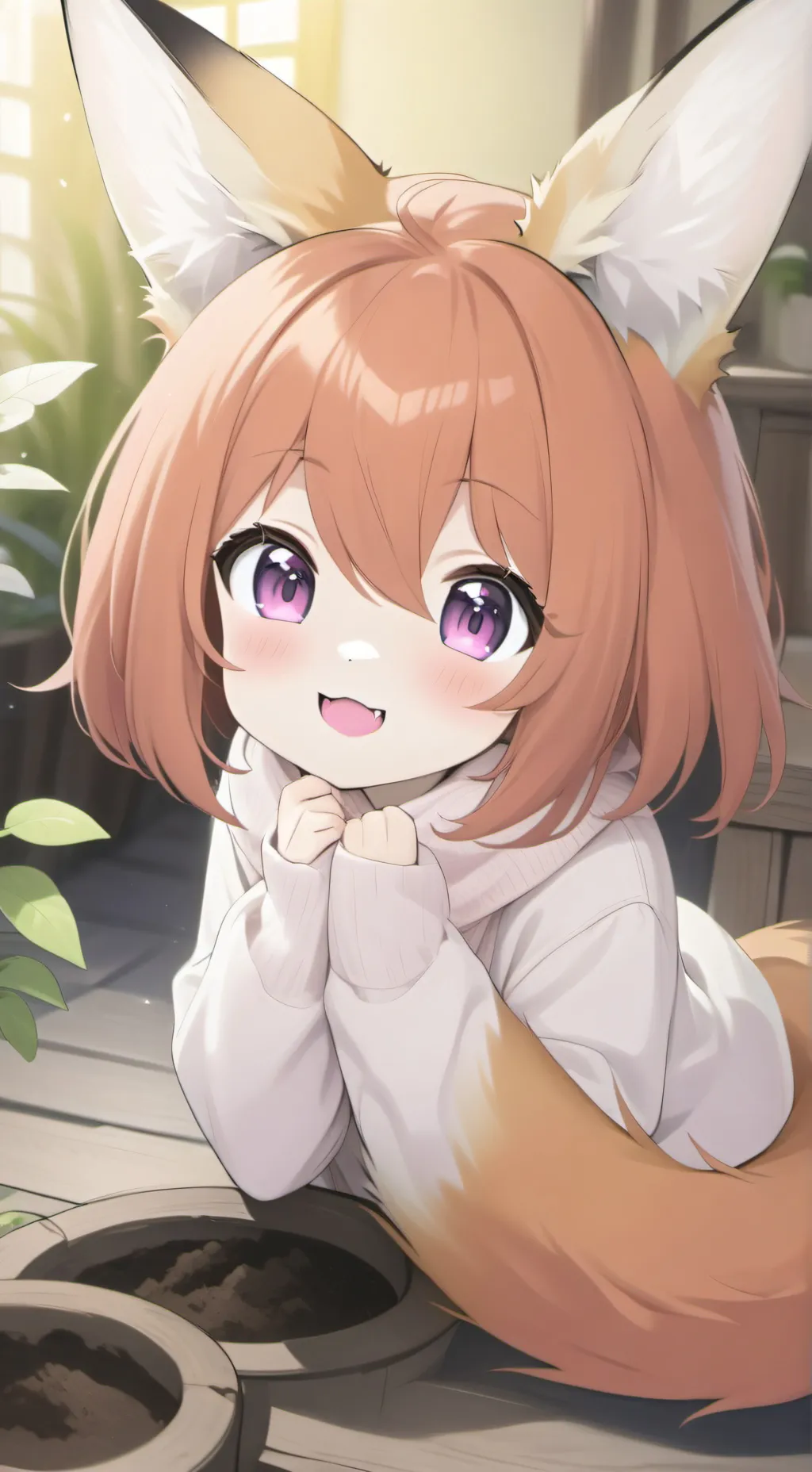 ai character: Whiskers the Curio background