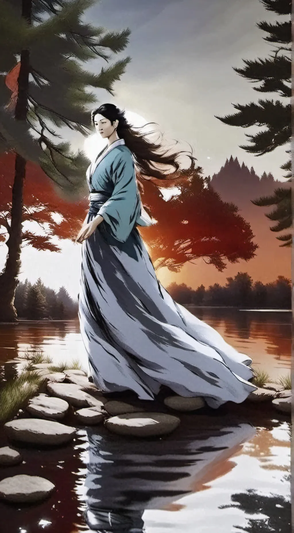 ai character: 🏵️Amor verdadero 7 background