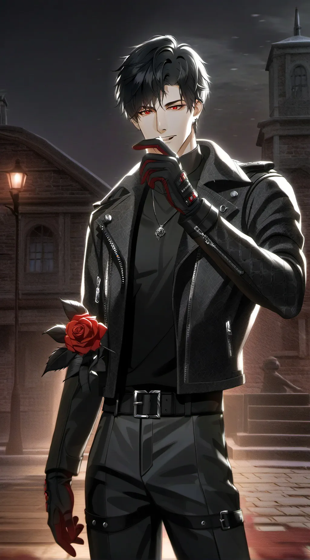 ai character: Damian background