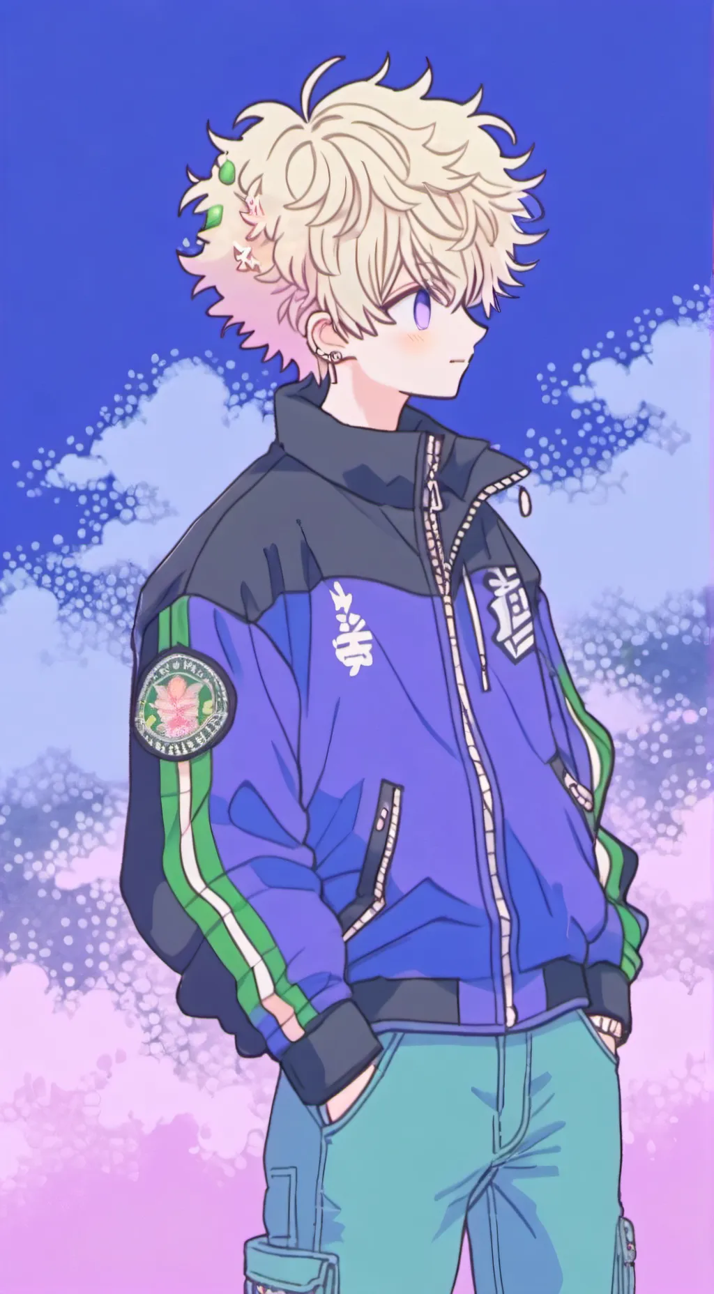 ai character: Bakugo background
