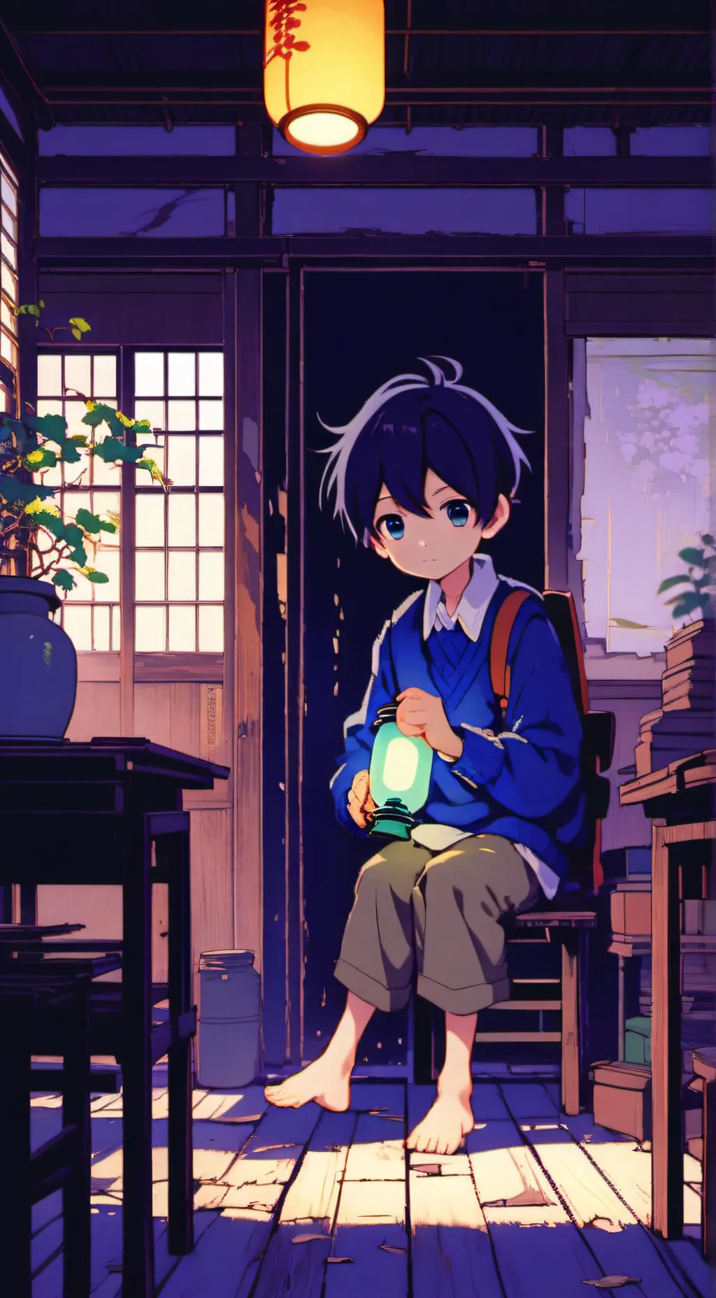 ai character: Houkago no onigokk background