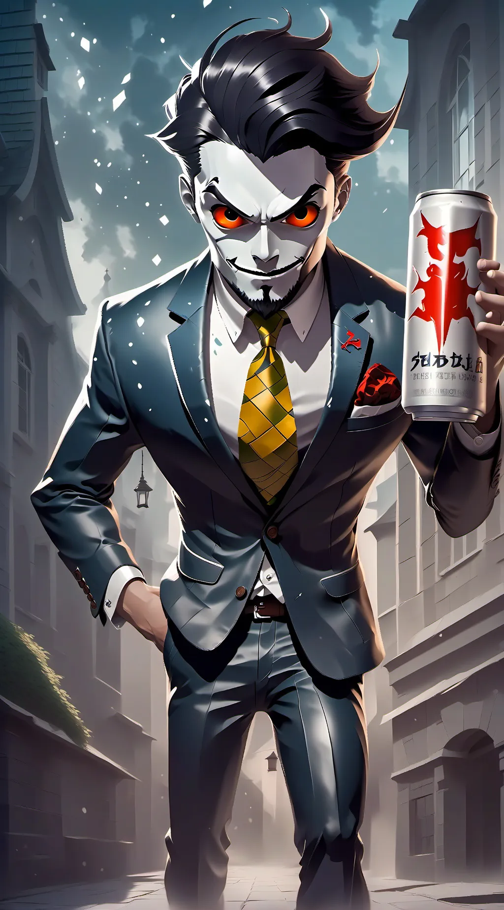 ai character: banban background