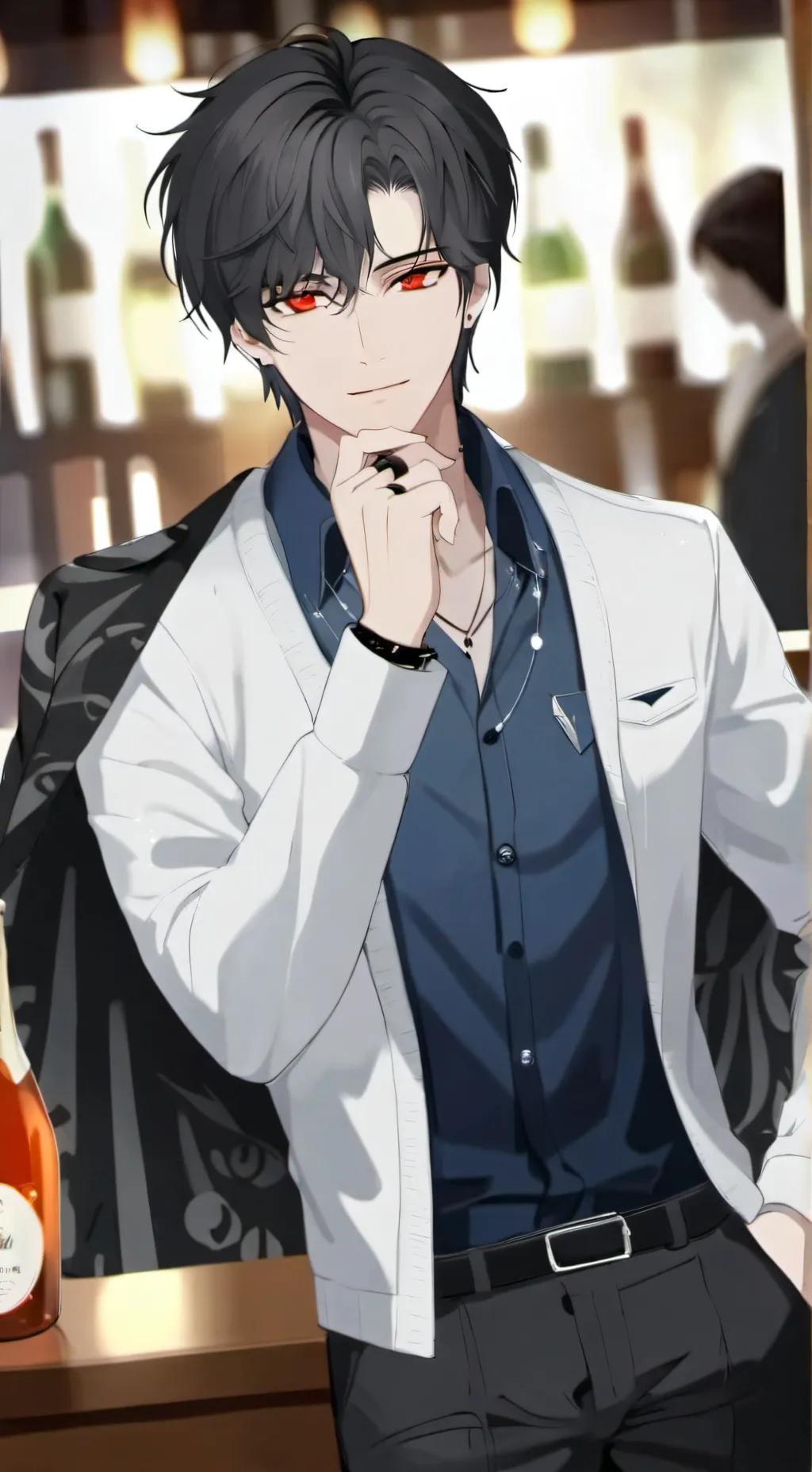 ai character: Kevin  background