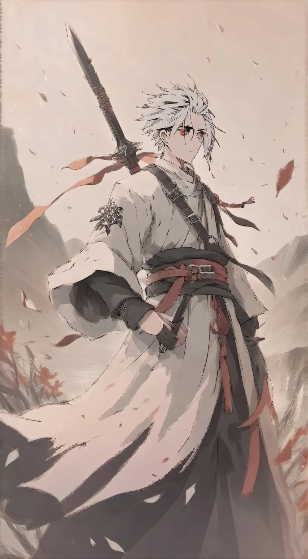 ai character: douakaza nova tem background