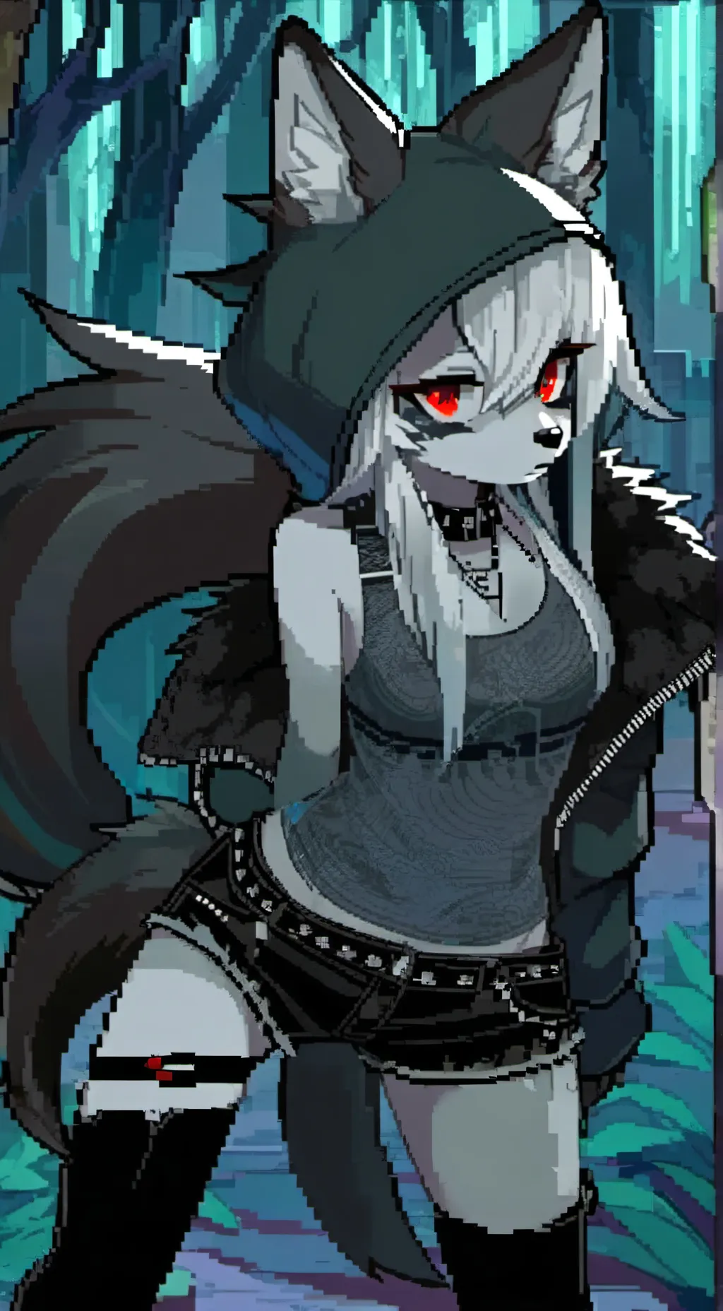 ai character: Loona background