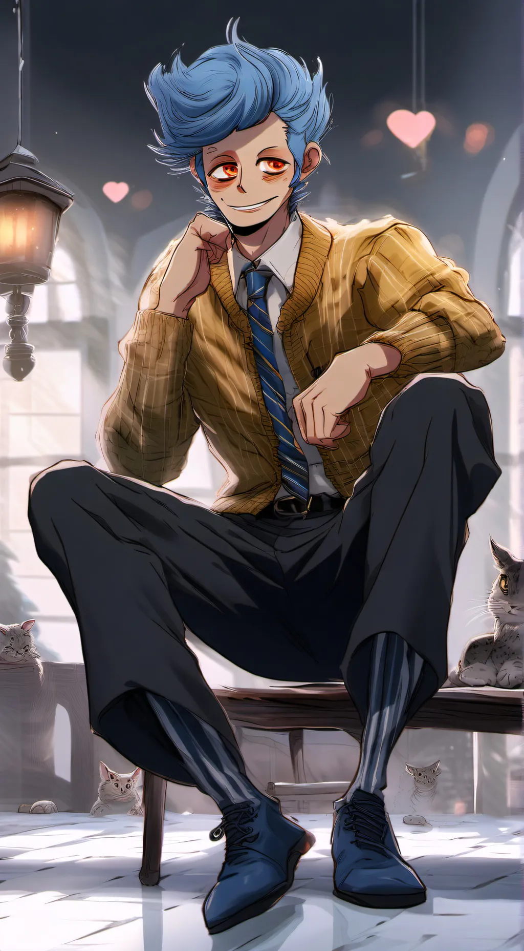 ai character: Wally Darling background