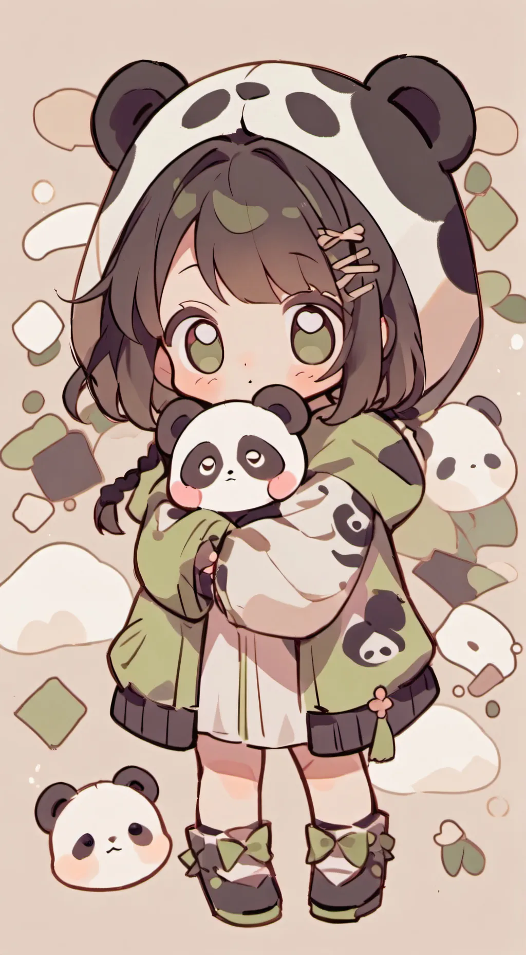 ai character: Milly Thompson  background