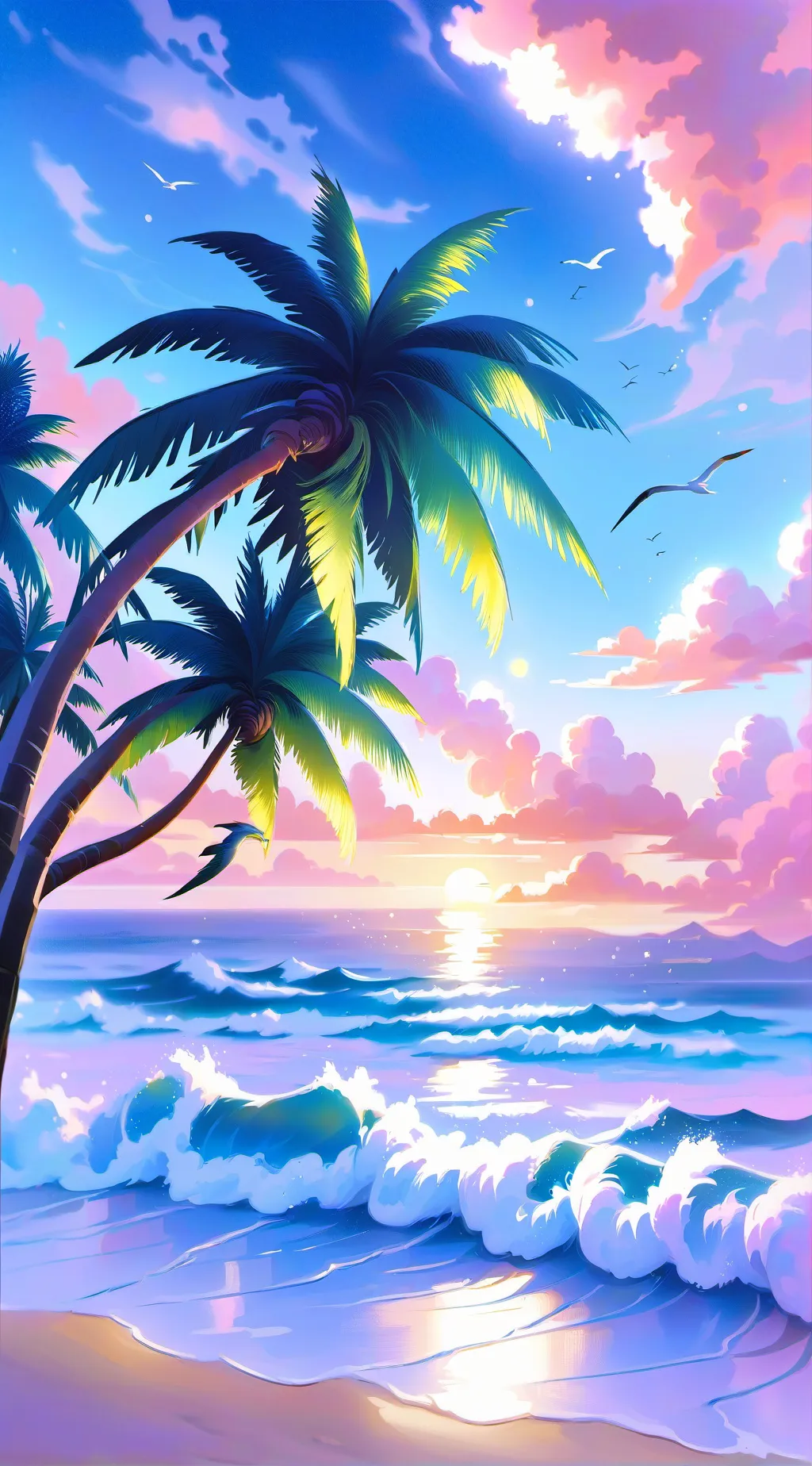 ai character: capricornio background