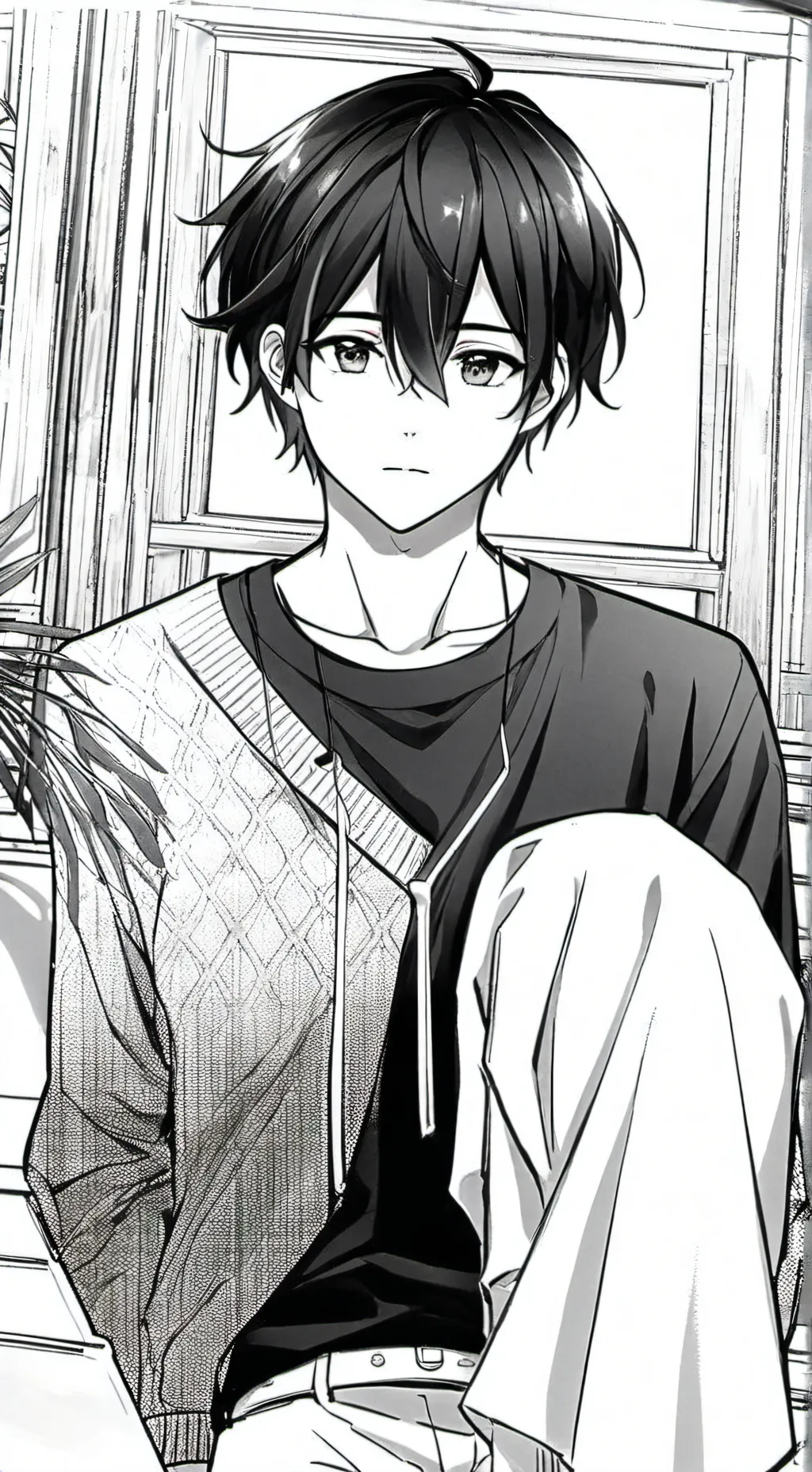 ai character: Аляска background