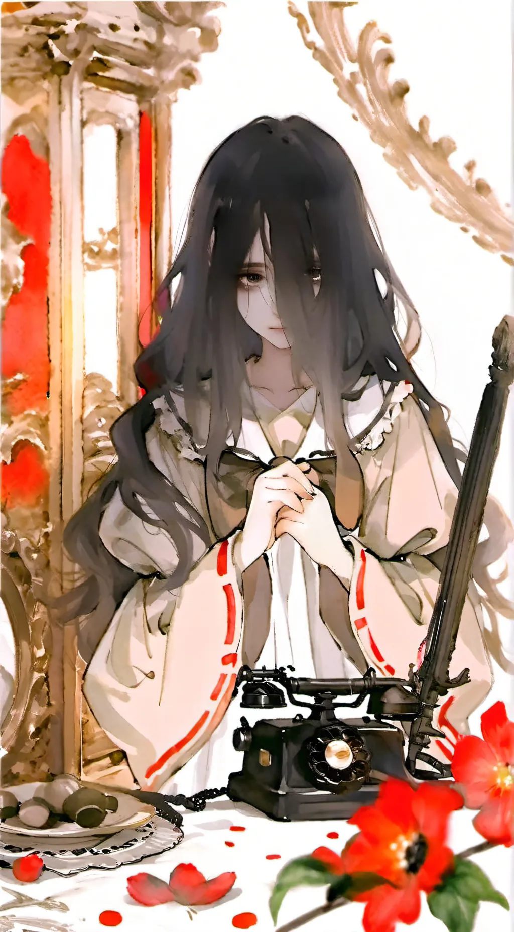 ai character: Аря background