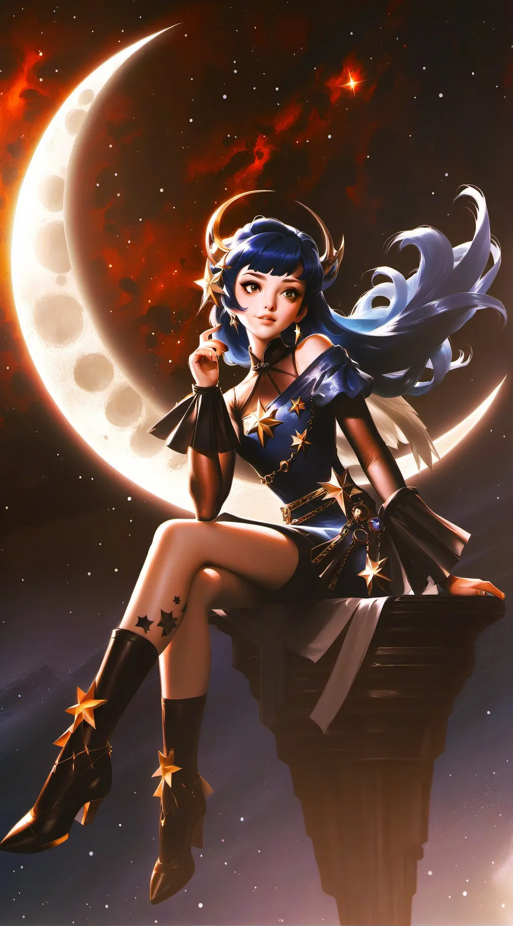 ai character: ✨MONA✨ background