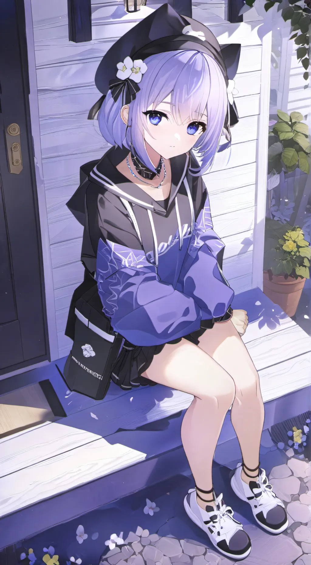 ai character: Eva background