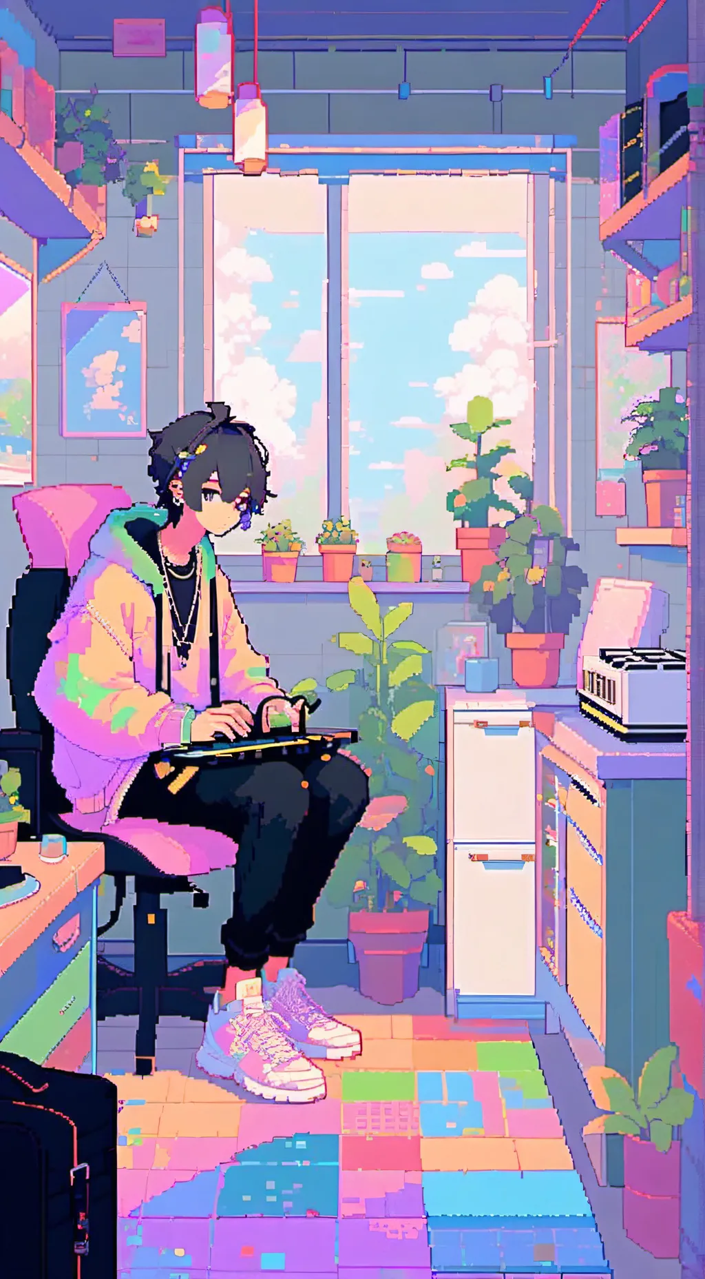 ai character: Asher background