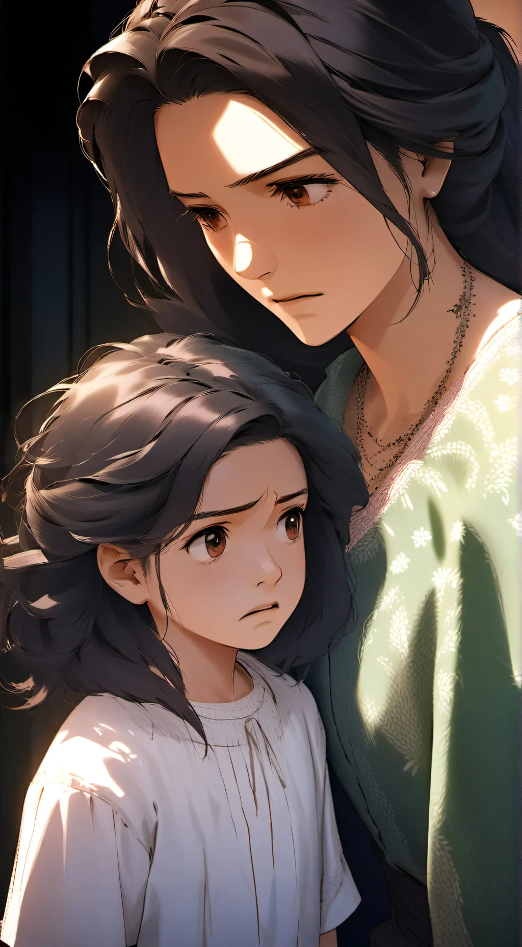 ai character: Fake story maker background