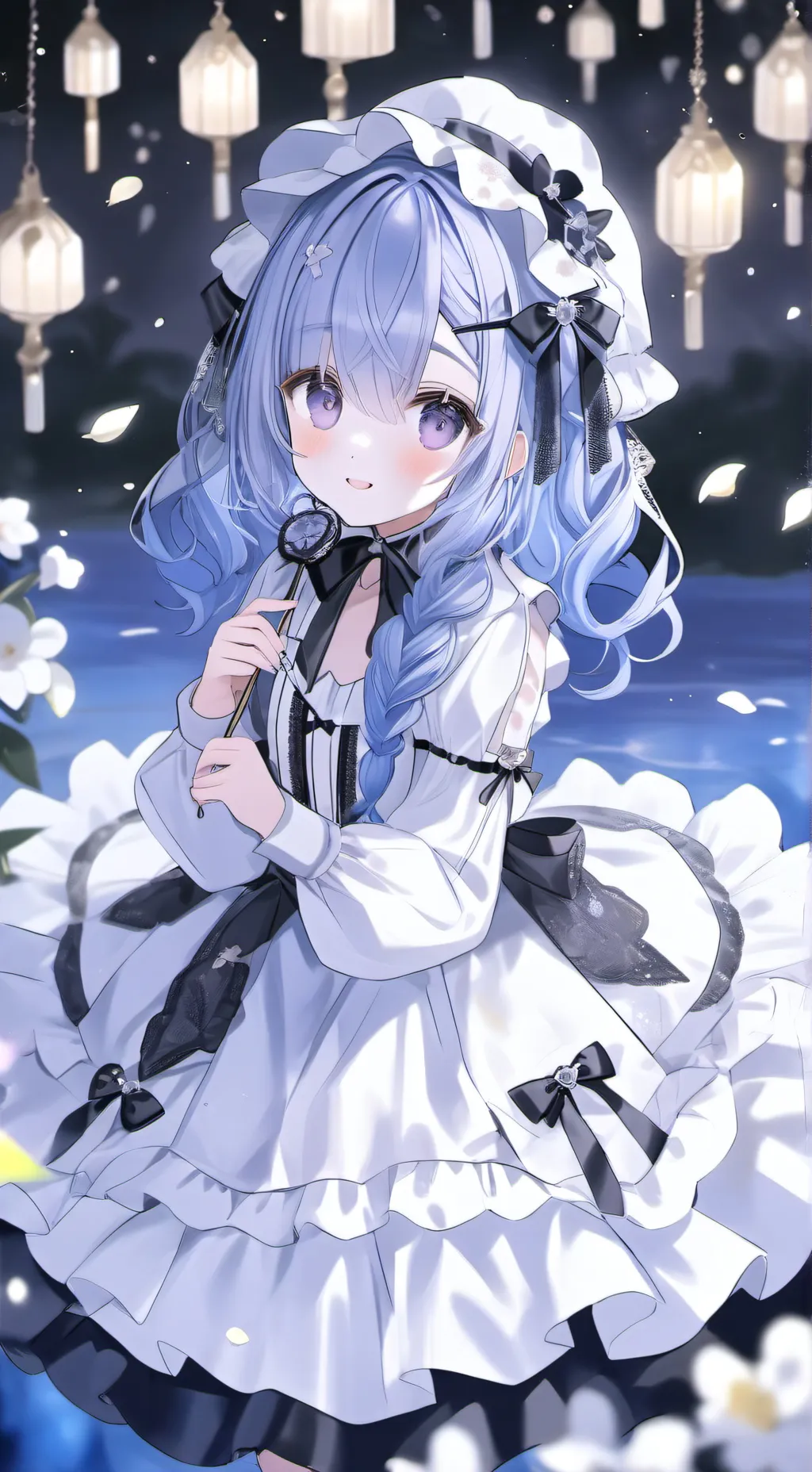 ai character: momo background