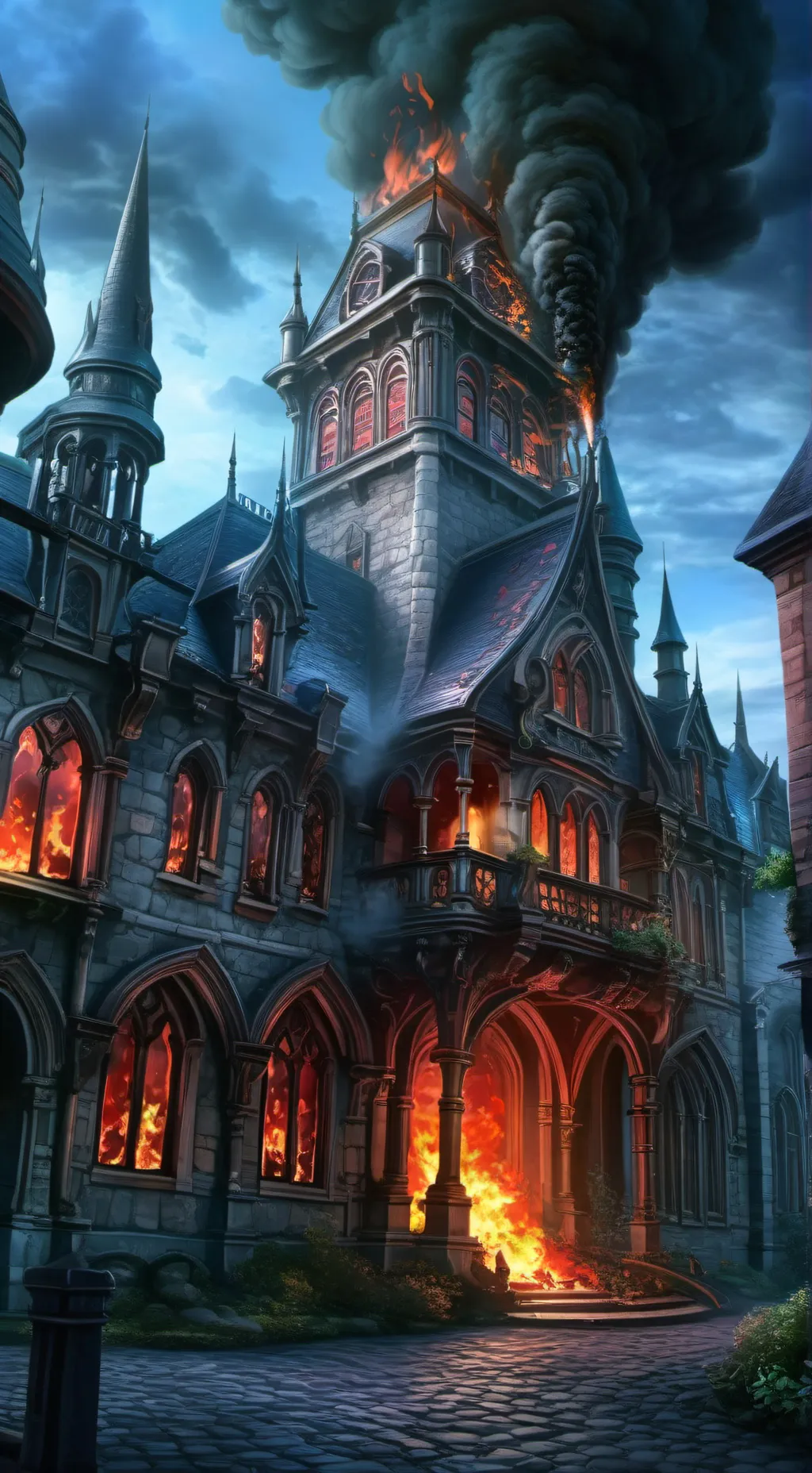 ai character: mha burn pt 2 background