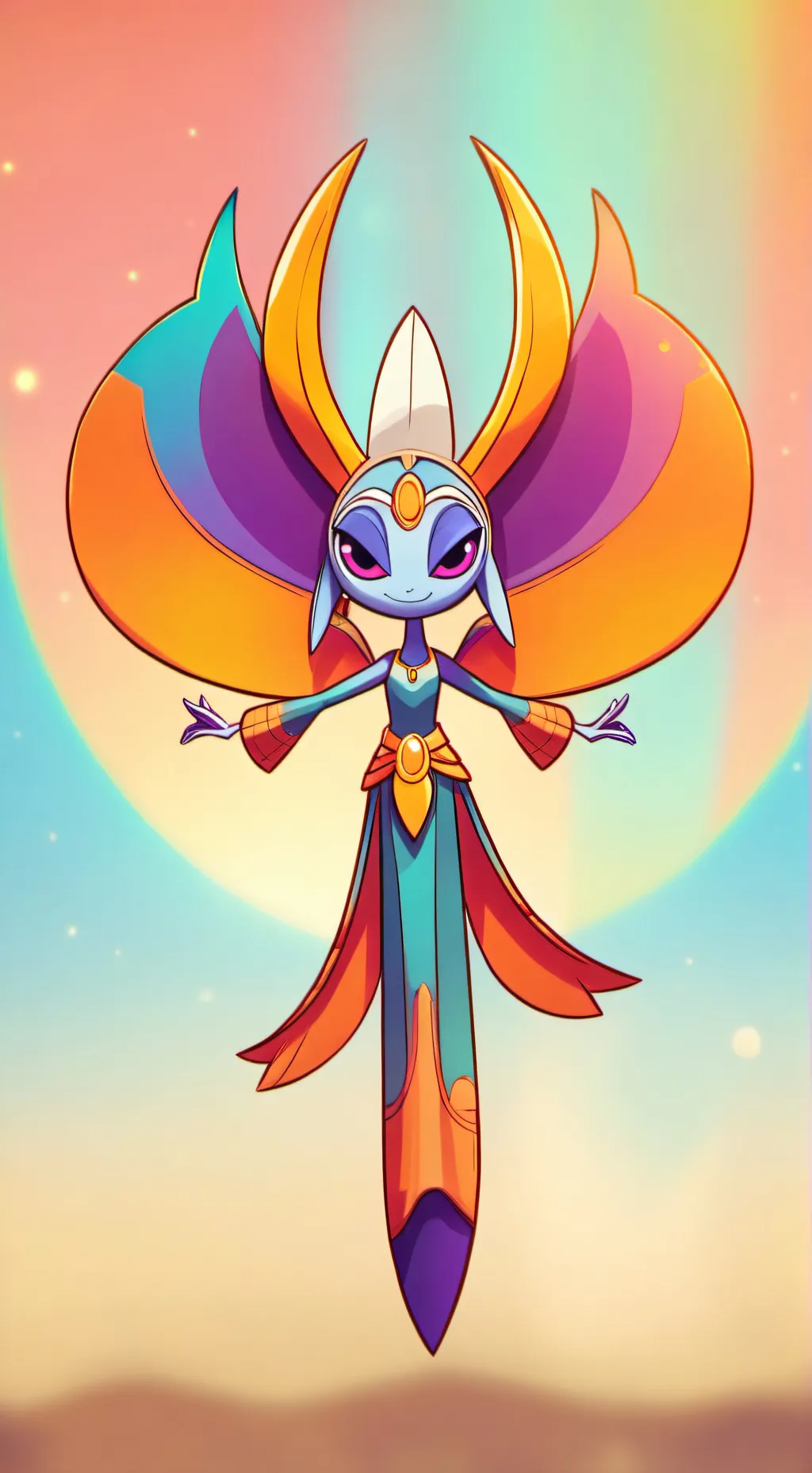 ai character: Fruitmoon background