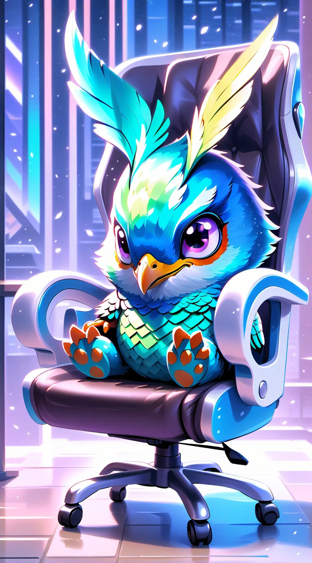 ai character: Reflexiones  background