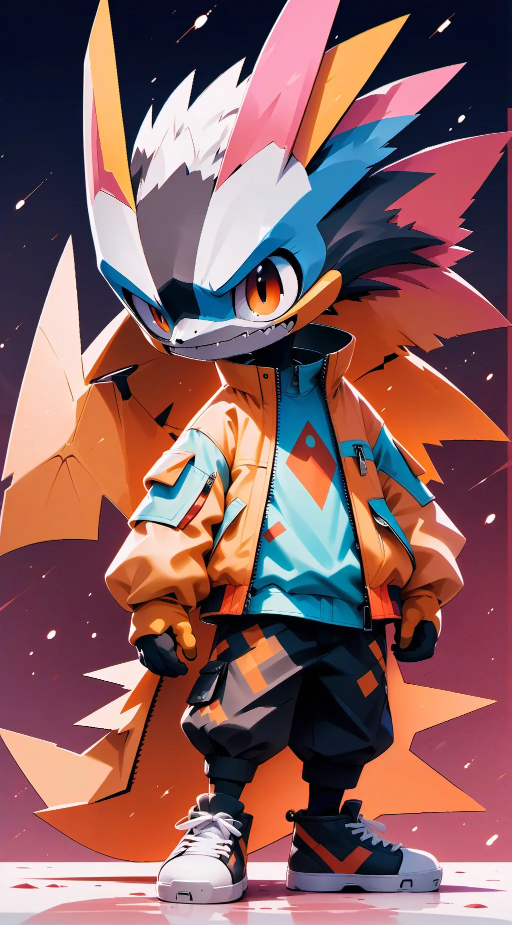 ai character: Tomboy Quiz! background