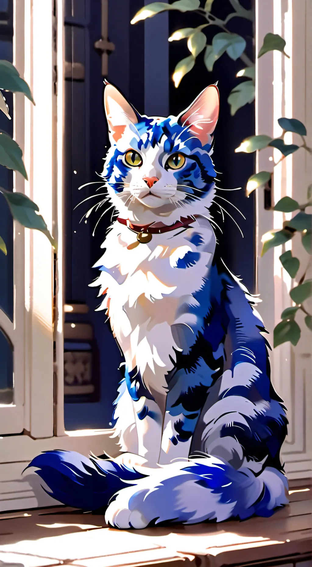 ai character: Jay feather background