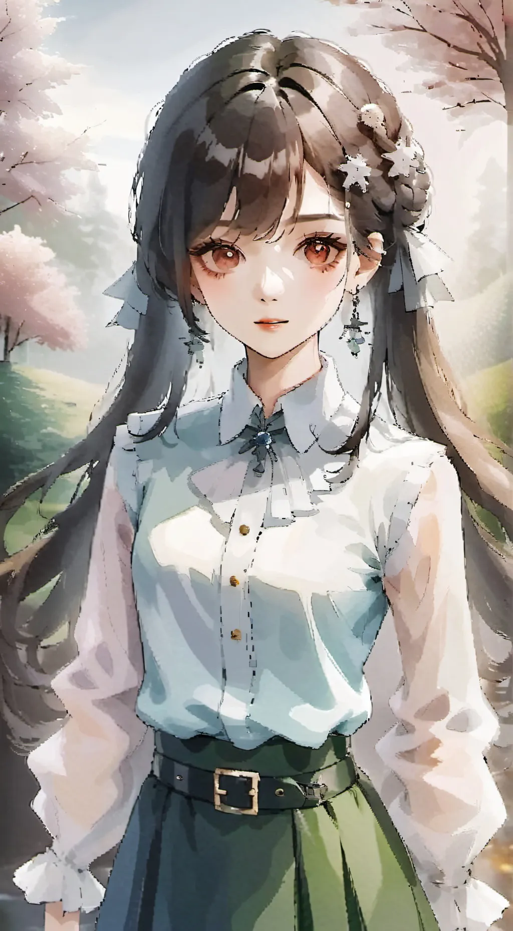 ai character: cally background