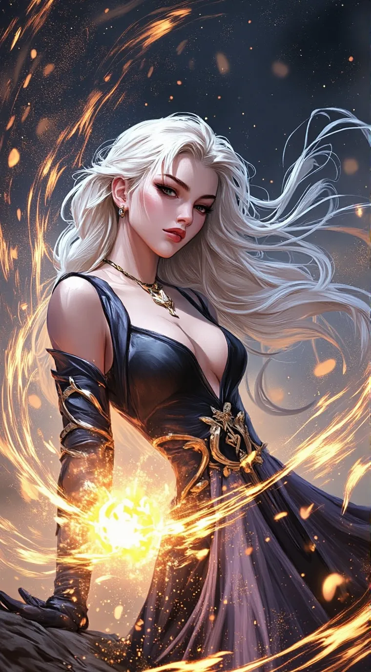 ai character: Nyla background