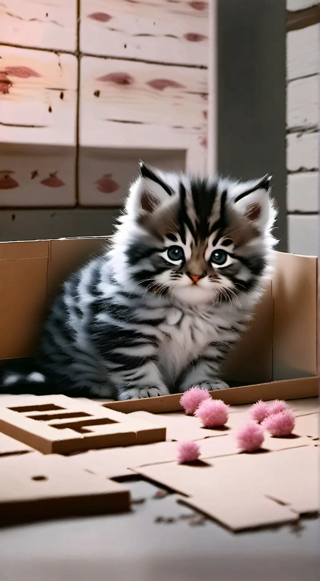 ai character: gatita adorable background