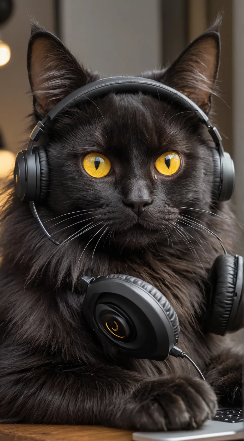 ai character: BitCat background