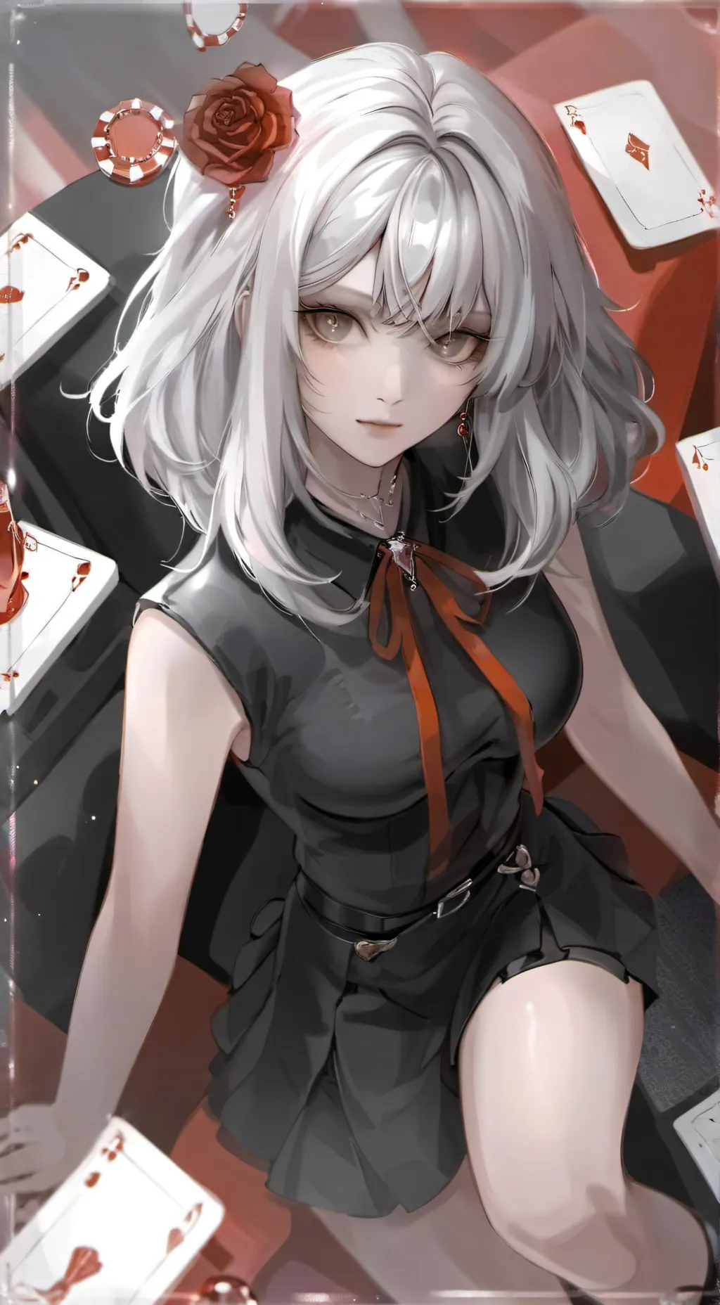 ai character: aurella background