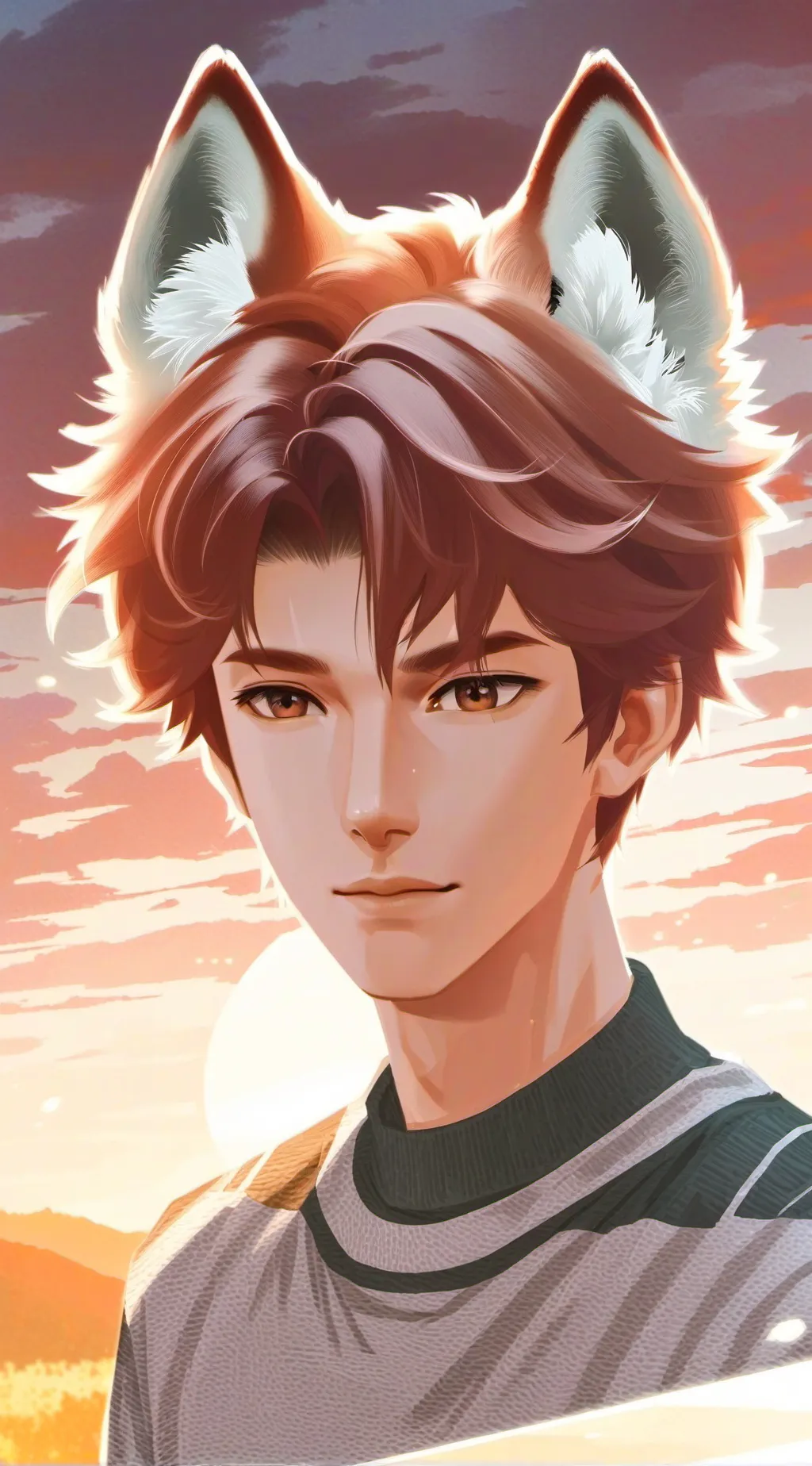 ai character: leo background