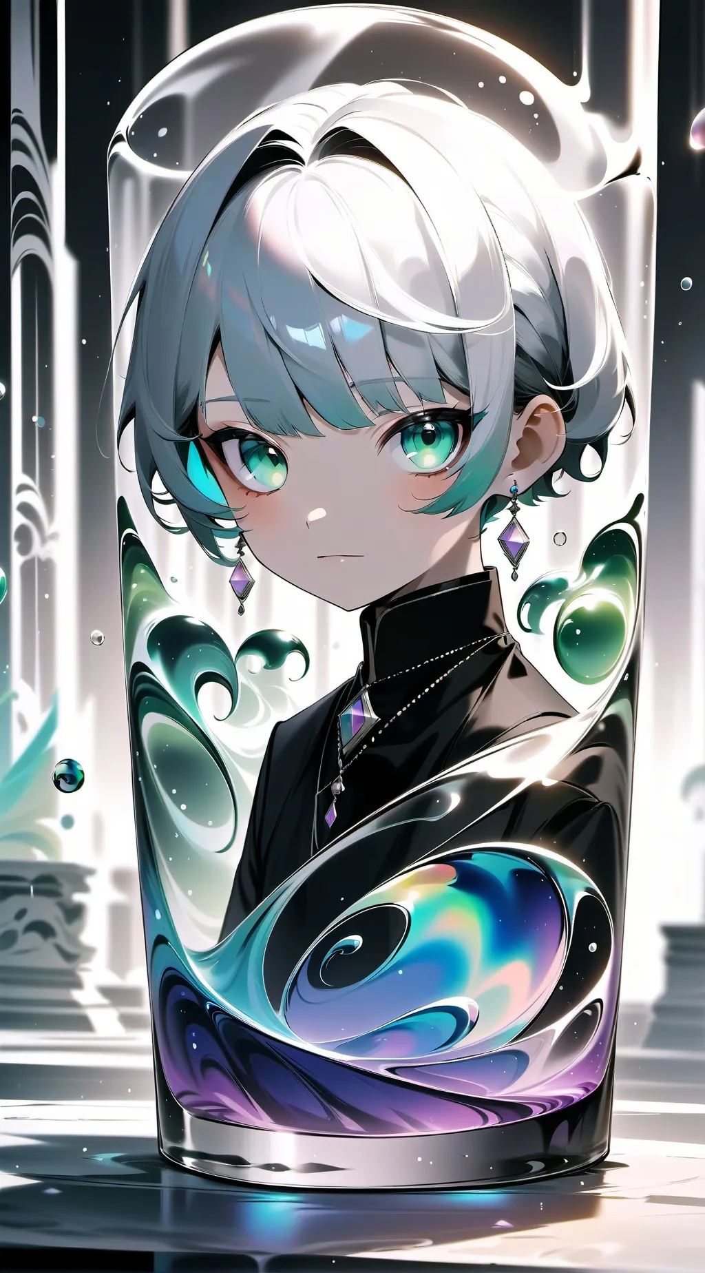 ai character: SodaUwU background