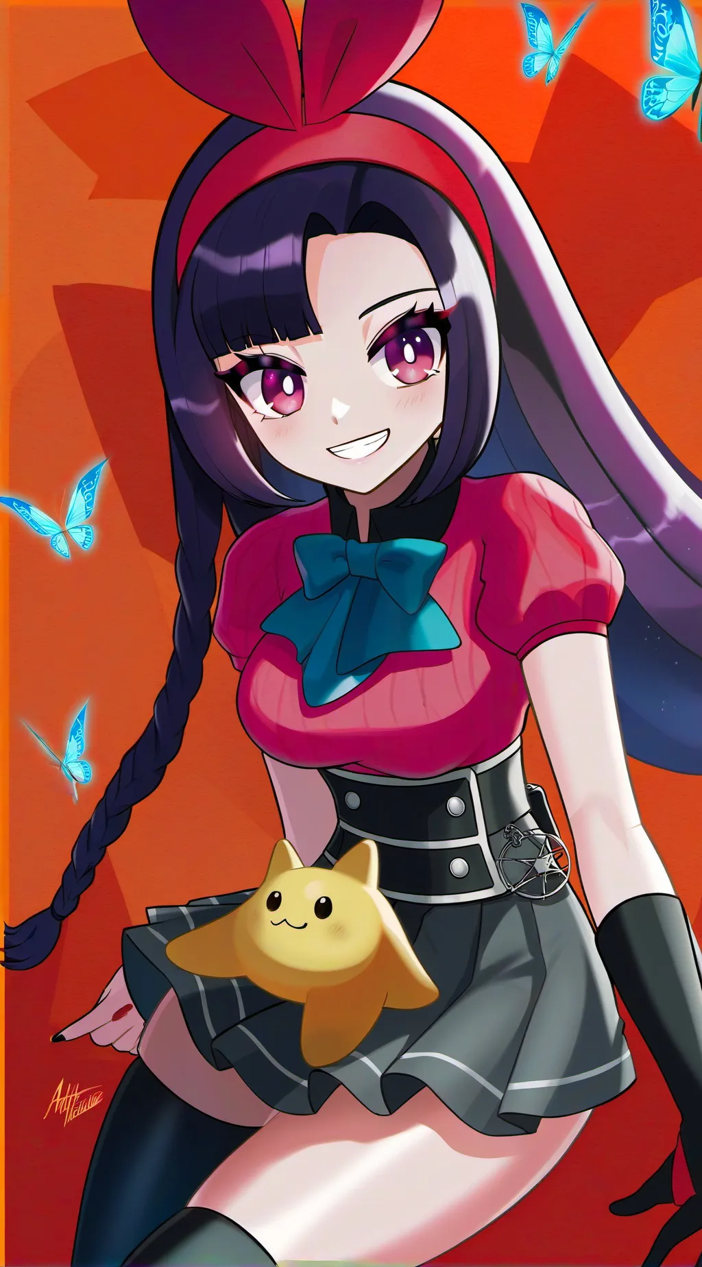 ai character: relaxing background